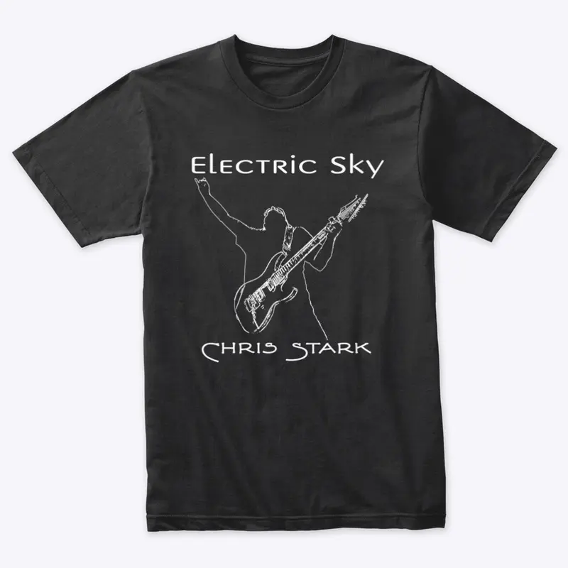 Electric Sky Line Art Tee